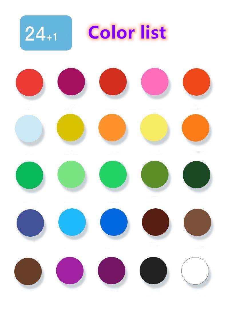 સાબુ ​​માટે 24 રંગીન રંગદ્રવ્ય (4)